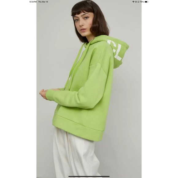 CLOSED Logo Hoodie Lime Green Hoodie Size XL Oversized/Baggie Originally $250 - Picture 2 of 11